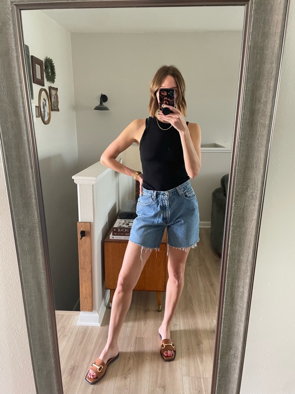 Tommy Hilfiger cutoff Denim Shorts